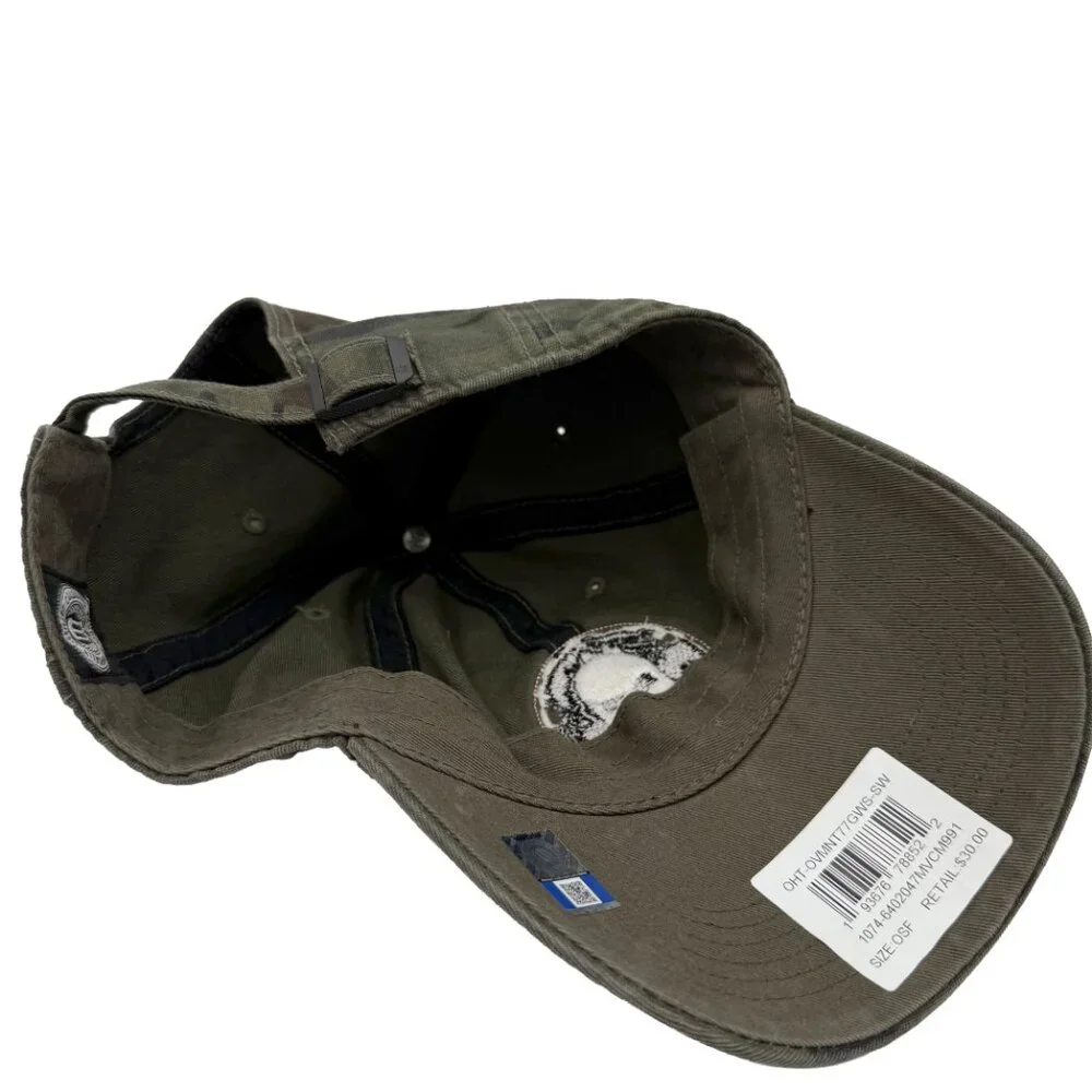 ’47 Camo Spartan Patch Cap Operation Hat Trick Adjustable Snap Military Veteran - Picture 12 of 12